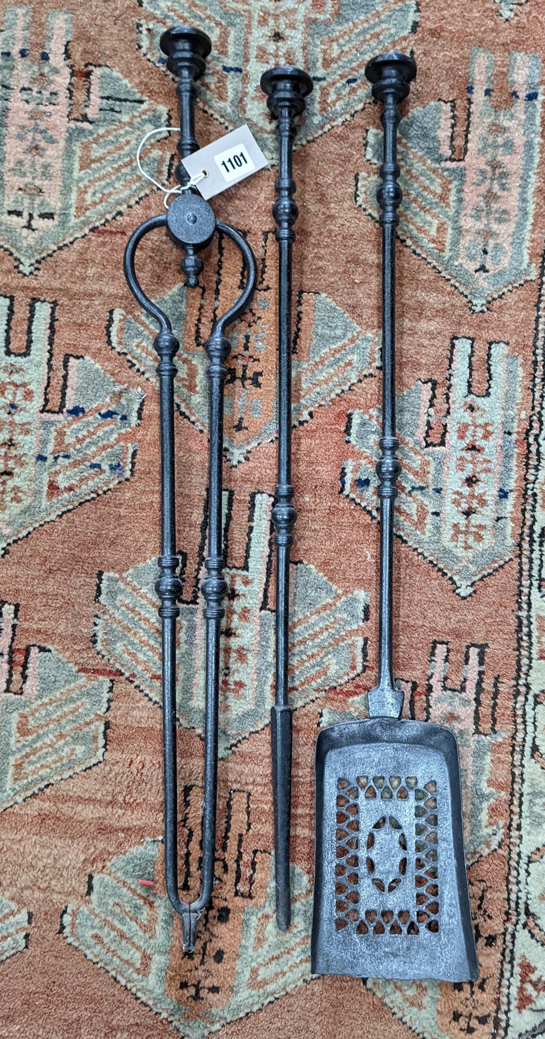 A set of three fire irons (3)